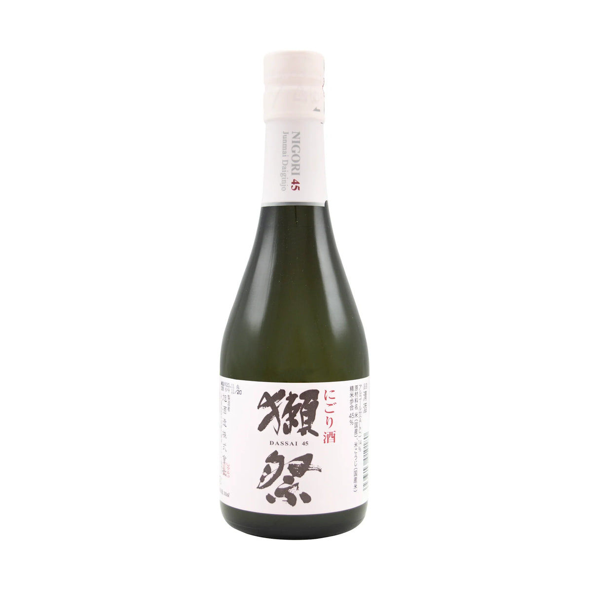 Dassai Nigori 45 (Cloudy Sake) Junmai Daiginjo Sake 300ml 14% u5025a - Musashi Foods