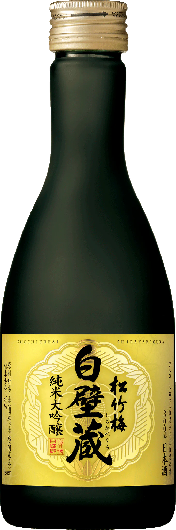 Takara Shirakabegura Junmai Daiginjo Sake 15-16% 12BOTTLES*300ml-U3064-IE - Musashi Foods