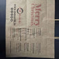MUSASHI CHRISTMAS CARRIER BAGS SIZE 1 250s / box 300mm x 210mm x 250 - Musashi Foods