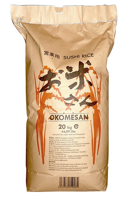 Okomesan Reis Rice 20kg - Musashi Foods