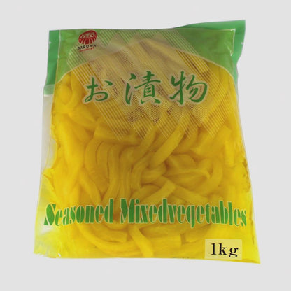 Fukujin Zuke Pickled cucumber and radish, Box 10*1kg - Musashi Foods