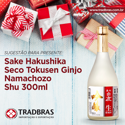 Hakushika Ginjo Namachozoushu 12X300ml - Musashi Foods