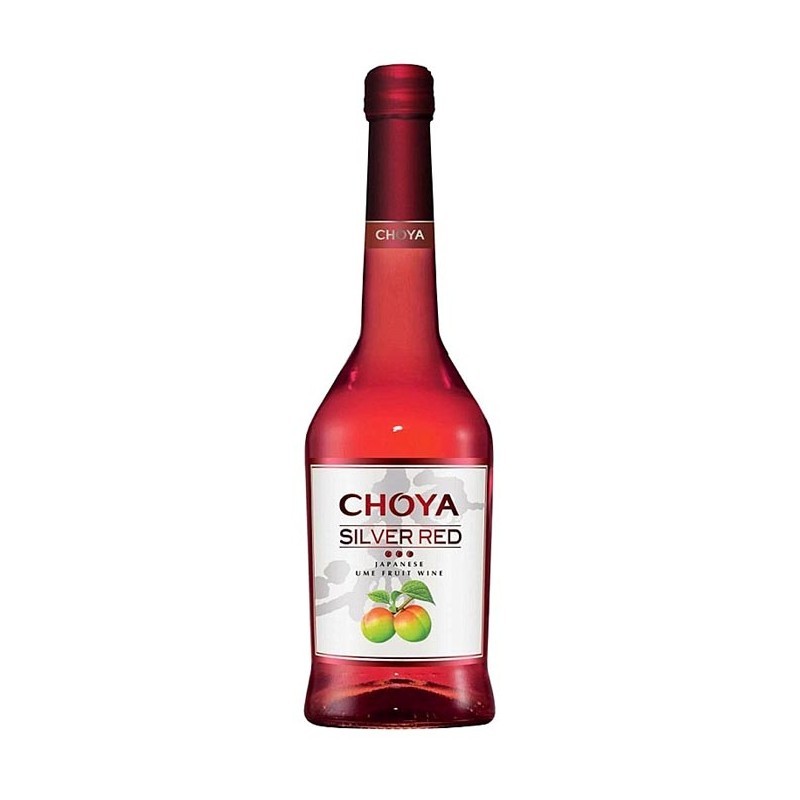 Choya Silver Red plum alc. 10% (6*500ml Bottle) 80023 - Musashi Foods