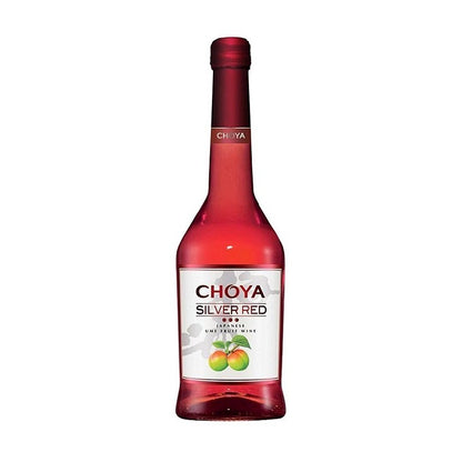 Choya Silver Red plum alc. 10% (6*500ml Bottle) 80023 - Musashi Foods