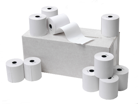 Deliveroo Till Rolls 57mm x 70mm- Box of 20 rolls - Musashi Foods